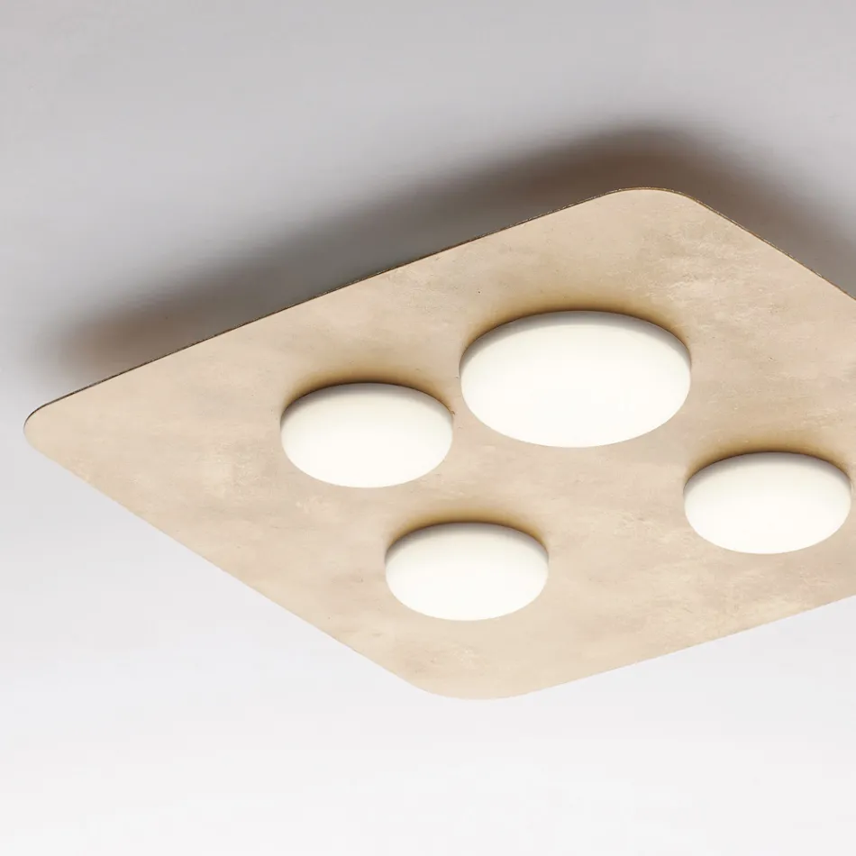 Ndriçim prej qelqi dhe metali i prodhuar në Itali për të përmirësuar ambientet e brendshme – Kepler Viadurini