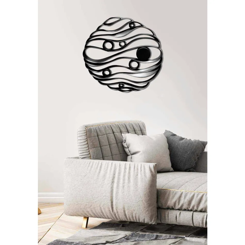 Instalimi në mur i modelit modern elegant në qeramikë të shpuar - Desta Viadurini