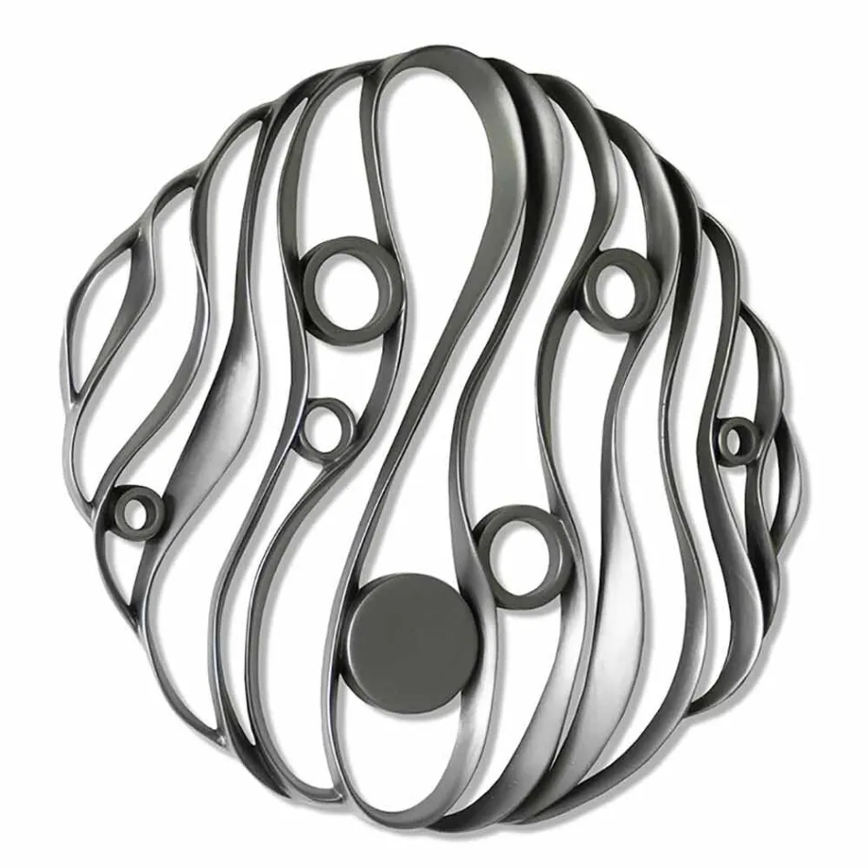 Instalimi në mur i modelit modern elegant në qeramikë të shpuar - Desta Viadurini