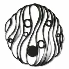 Instalimi në mur i modelit modern elegant në qeramikë të shpuar - Desta Viadurini