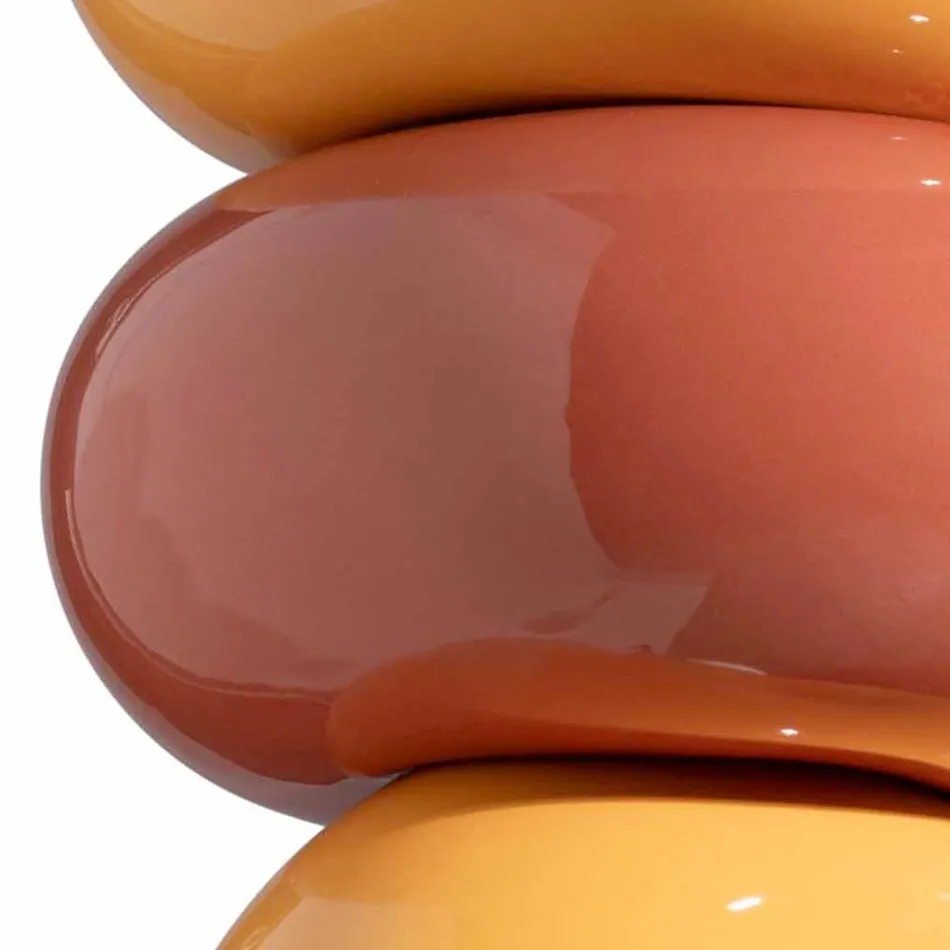 Llamba me 3 elemente ne qeramike te formave te ndryshme Made in Italy - Bumbum Viadurini