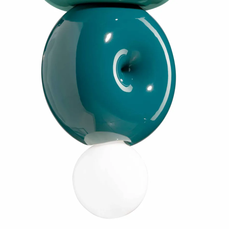 Llamba me 3 elemente ne qeramike te formave te ndryshme Made in Italy - Bumbum Viadurini