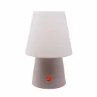 Llambë LED e rikarikueshme në Plastikë me ngjyra për Brendshme ose Jashtë - Fungostar Viadurini