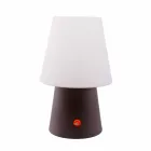 Llambë LED e rikarikueshme në Plastikë me ngjyra për Brendshme ose Jashtë - Fungostar Viadurini