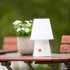 Llambë LED e rikarikueshme në Plastikë me ngjyra për Brendshme ose Jashtë - Fungostar Viadurini