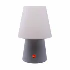 Llambë LED e rikarikueshme në Plastikë me ngjyra për Brendshme ose Jashtë - Fungostar Viadurini