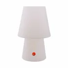 Llambë LED e rikarikueshme në Plastikë me ngjyra për Brendshme ose Jashtë - Fungostar Viadurini