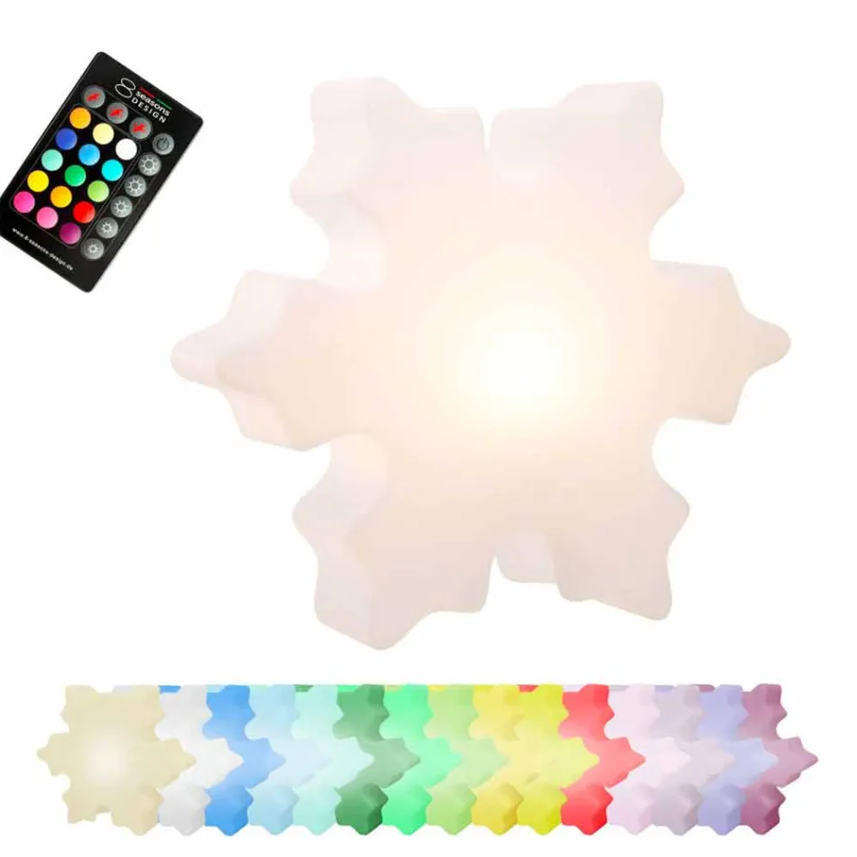 Dizajn kristali i llambës së udhëhequr, diellit ose E27 për ambiente të brendshme ose të jashtme - Nevestar Viadurini