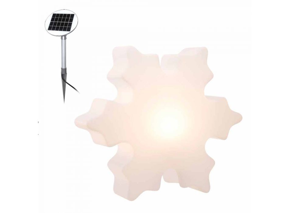 Dizajn kristali i llambës së udhëhequr, diellit ose E27 për ambiente të brendshme ose të jashtme - Nevestar Viadurini