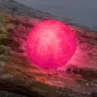 In-es.artdesign Button Llambë muri e jashtme në ngjyrë nebulite Viadurini