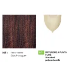 Llambë muri kopshti nga alumini i derdhur i prodhuar në Itali, Anusca Viadurini