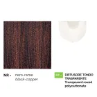 Llambë muri kopshti nga alumini i derdhur i prodhuar në Itali, Anusca Viadurini