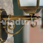 Kristel, një llambë muri kopsht alumini i bërë në Itali Viadurini