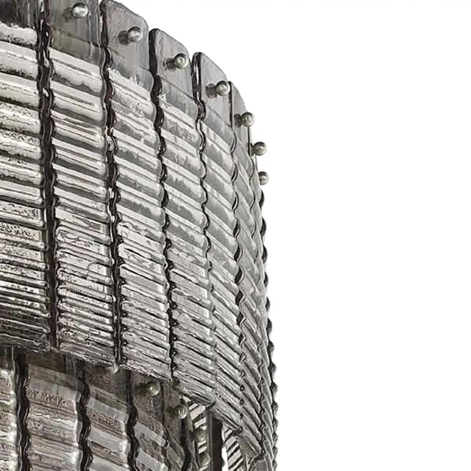 Llambë muri moderne në qelq luksoz të punuar me dorë Prodhuar në Itali - Valadier Viadurini