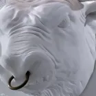 Llambë muri me 2 drita në dizajn qeramike në formë demi - Marrena Viadurini