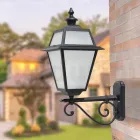 Llamba muri e jashtme prej alumini e prodhuar në Itali Vintage - Vivian Viadurini