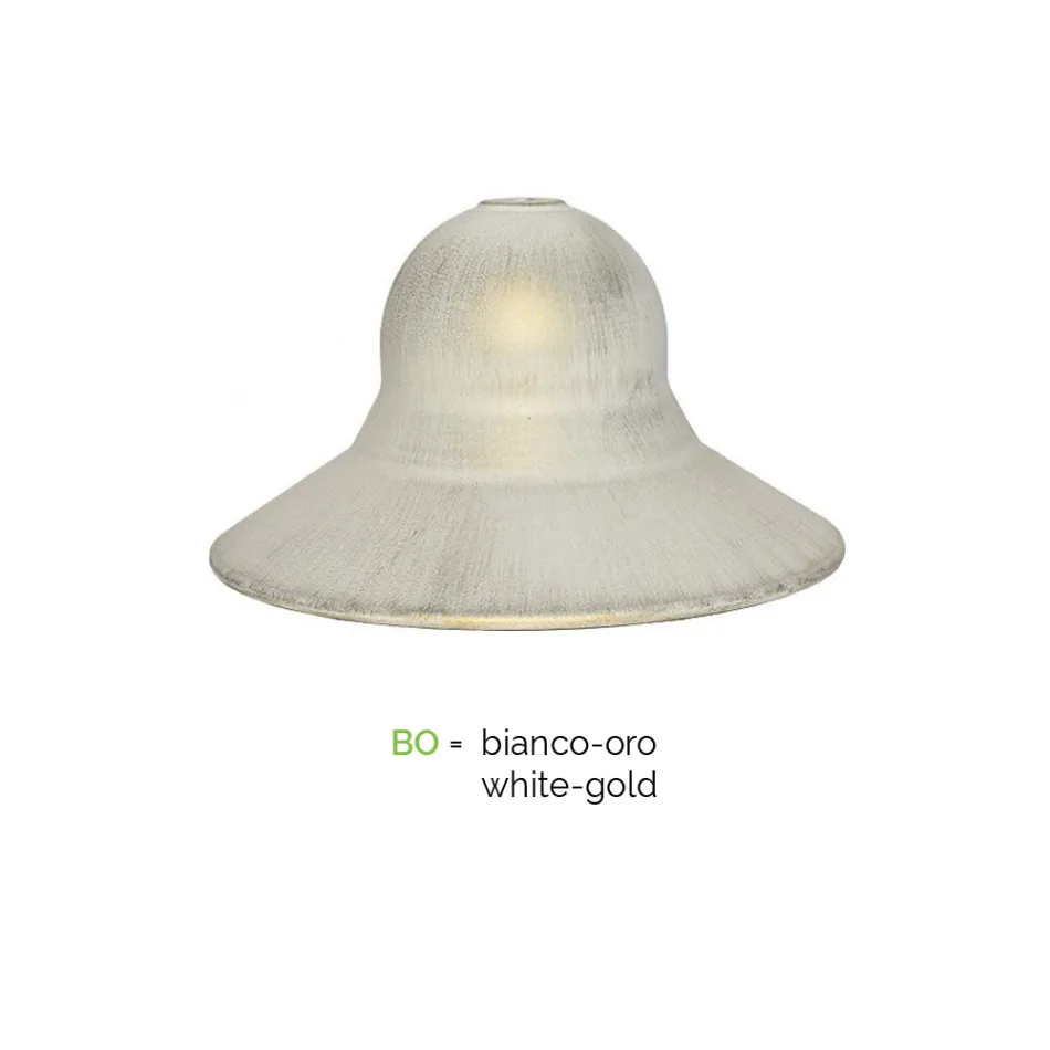 Llambë muri vintage në natyrë në alumin Prodhuar në Itali - Cassandra Viadurini