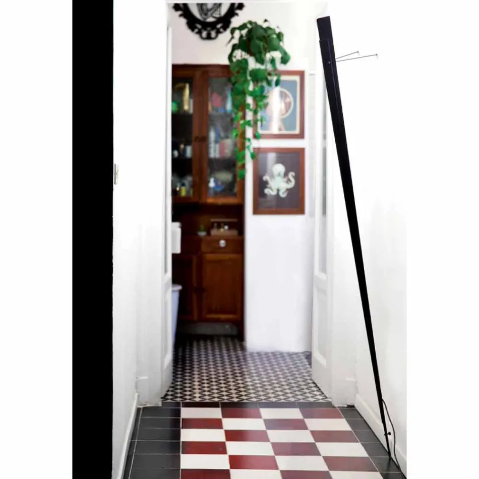 Llambë Muri me Dimmable Metal me LED të Integruar Prodhuar në Itali - Celine Viadurini