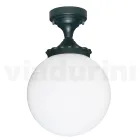 Llamba tavani prej alumini dhe opal akrilik Prodhuar në Itali - Trovaantracite Viadurini