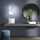 Llambë varëse e punuar me dorë në xhami të fryrë Venecia - Jupiter Viadurini