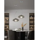 Llambë varëse me xham të fryrë me dorë në Venecia - Dafne Viadurini