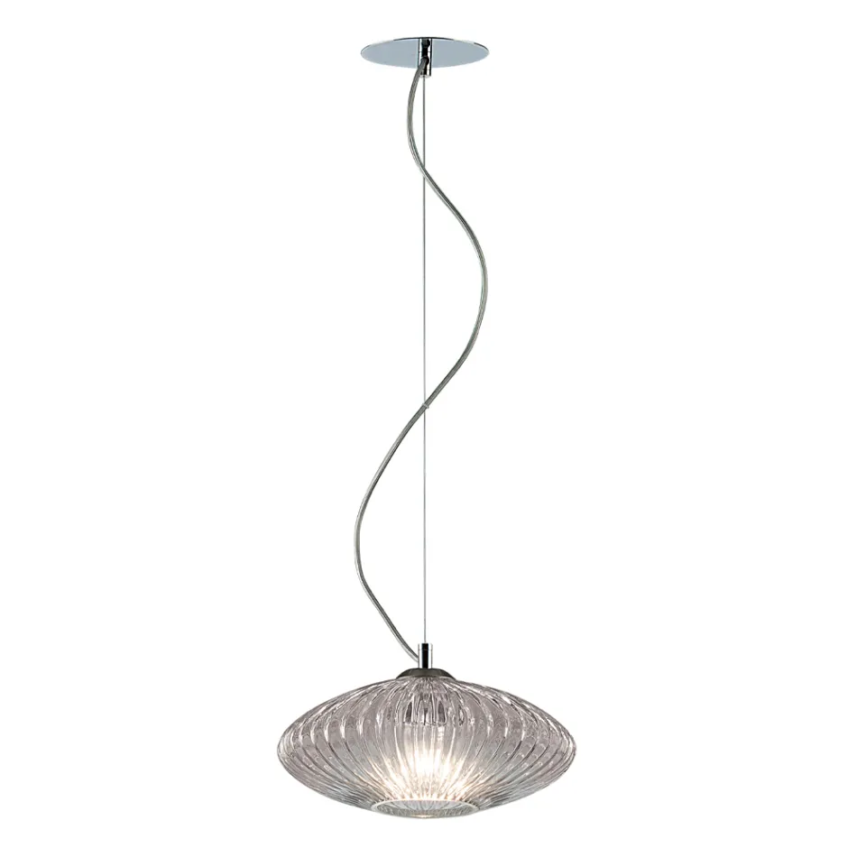 Llambë varëse me xham të fryrë me dorë në Venecia - Dafne Viadurini