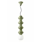 Llambë pezullimi me 4 elementë në qeramikë dhe qelq Prodhuar në Itali - Capocabana Viadurini