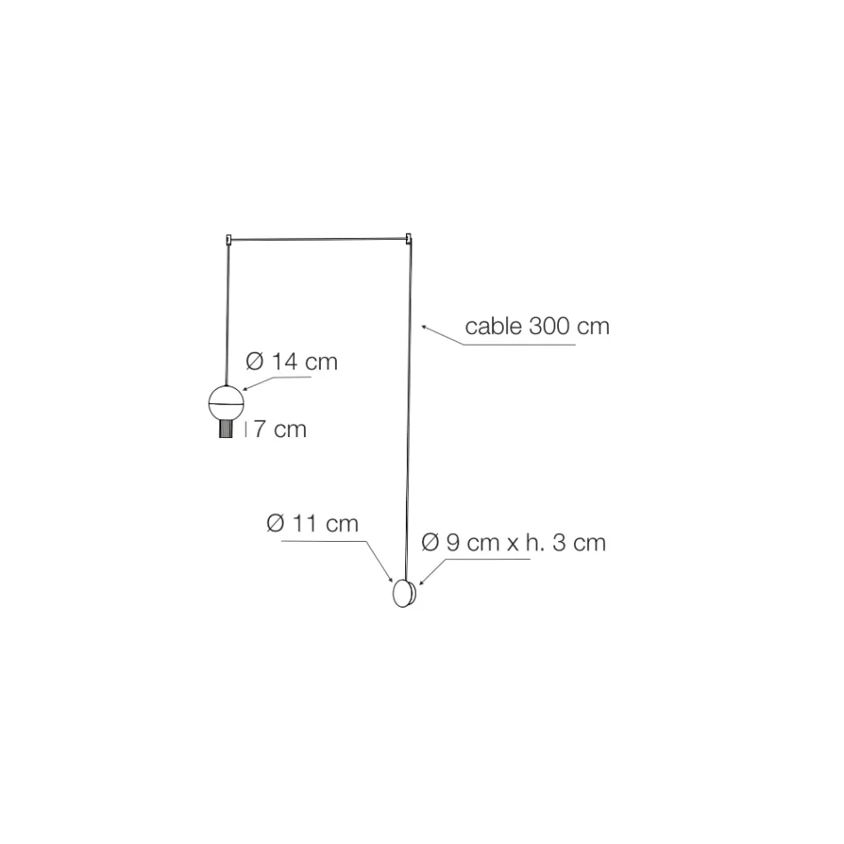 Llambë Varëse me Cilindra Qelqi Canneté Prodhuar në Itali - Oris Viadurini