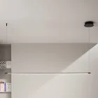 Llambë varëse me dritë LED dhe kabllo të rregullueshme në gjatësi - Portokalli Viadurini