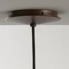 Llambë pezullimi me llambadë poliestër Prodhuar në Itali - Kryqëzim Toskot Viadurini