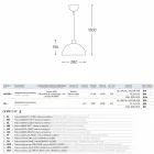 Dizajn llambë varëse në qeramikë Lustri 8 Viadurini