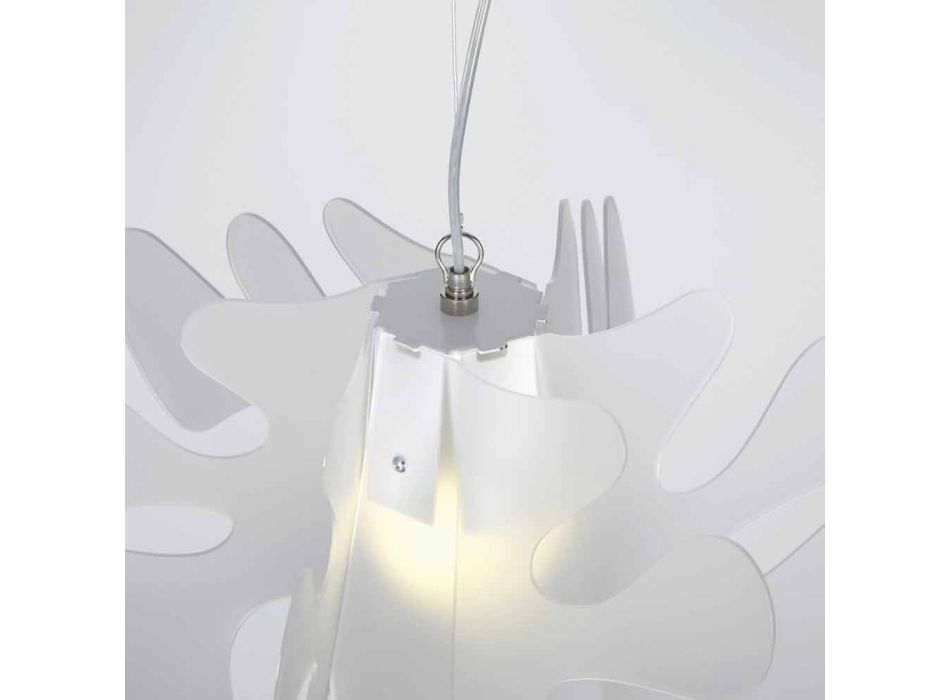 Dizajn llambë varëse në metakrilat, L.55 x P.55cm, Debora Viadurini