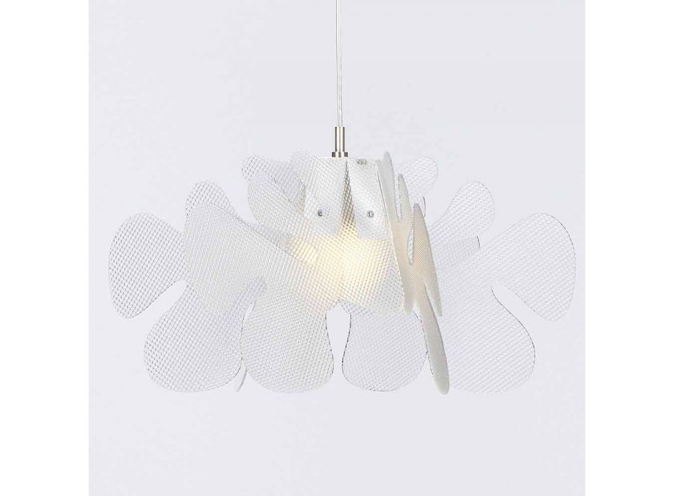 Dizajn llambë varëse në metakrilat, L.55 x P.55cm, Debora Viadurini