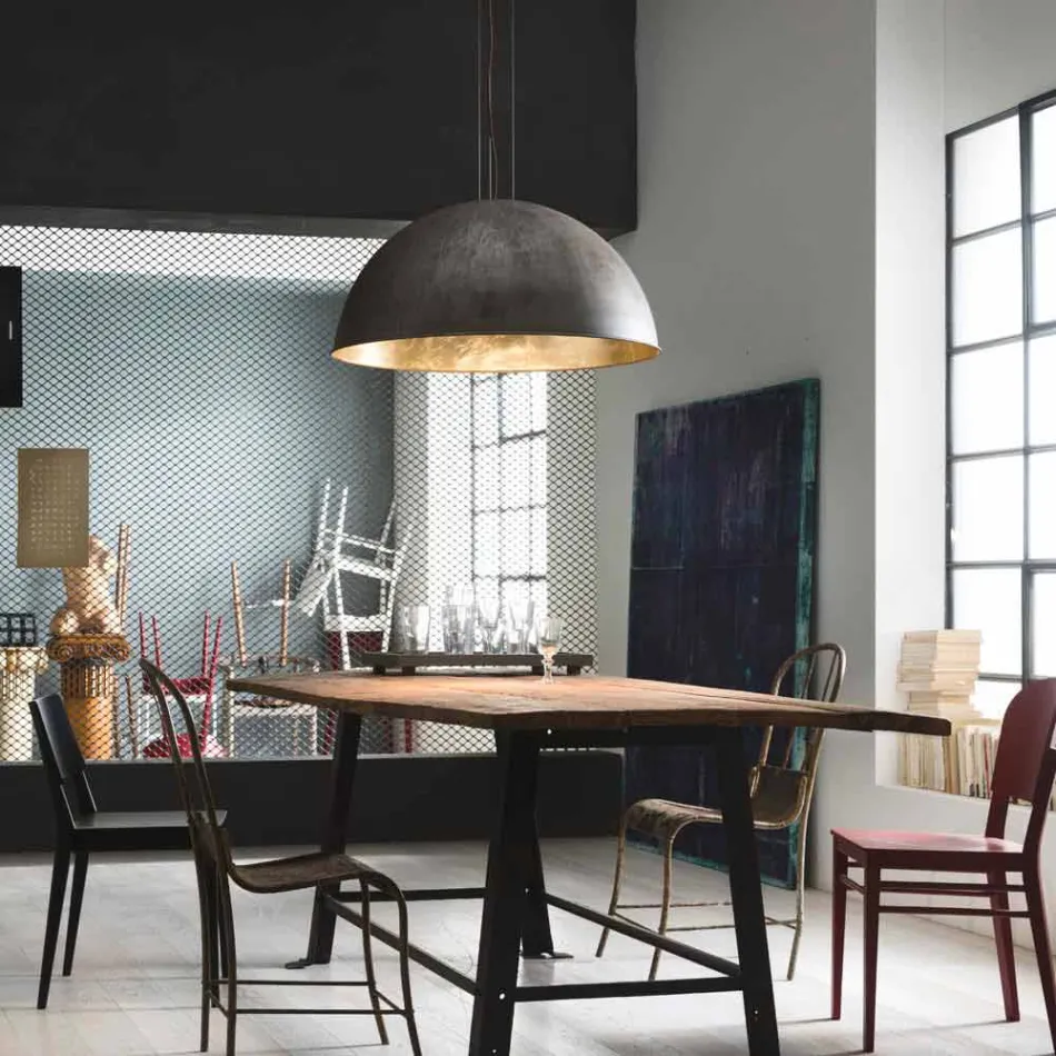 Dizajn fshatar llambë varur Ø 40 cm Galileo Il Fanale Viadurini