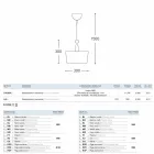 Dizajni i llambave varëse Qeramika Lustri 6 Viadurini