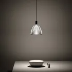 Llambë varëse me dizajn në qelq venecian Prodhuar në Itali - Safir Viadurini