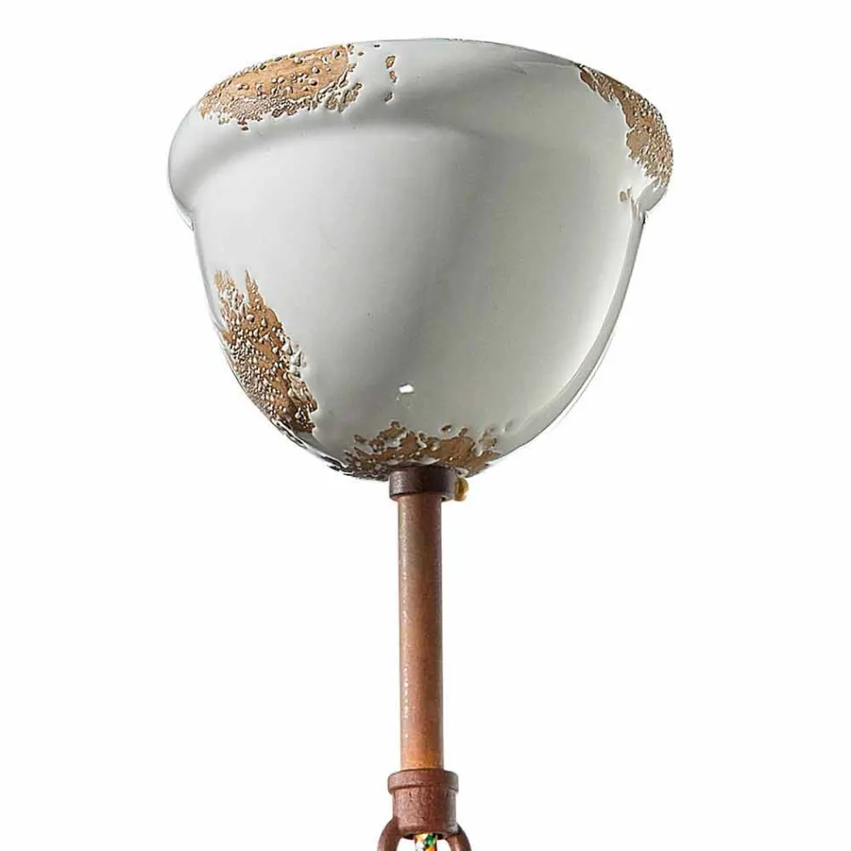 Llamba artizanale pezullim dizajni industrial Clara Viadurini