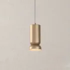 Llambë pezullimi në alumin e veshur me pluhur dhe kabllo të rregullueshme - Buxus Viadurini