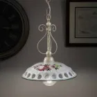 Llambë varëse qeramike e punuar me dorë me Passanastri - Napoli Viadurini