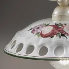 Llambë varëse qeramike e punuar me dorë me Passanastri - Napoli Viadurini