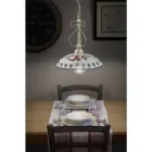 Llambë varëse qeramike e punuar me dorë me Passanastri - Napoli Viadurini