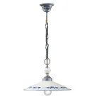 Llambë varëse prej hekuri prej qeramike dhe cilësisë së mirë të punuar me dorë - Asti Viadurini