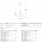 Llamba varëse Qeramike Glaze 4 Aldo Bernardi Viadurini