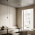 Llambë varëse në hekur dhe qelq Prodhuar në Itali - me re Viadurini