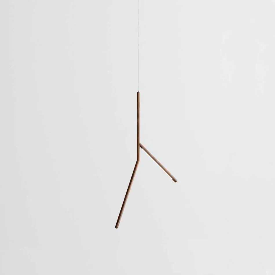 Llambë pezullimi në dru të ngurtë në përfundime të ndryshme Prodhuar në Itali - Orlov Viadurini