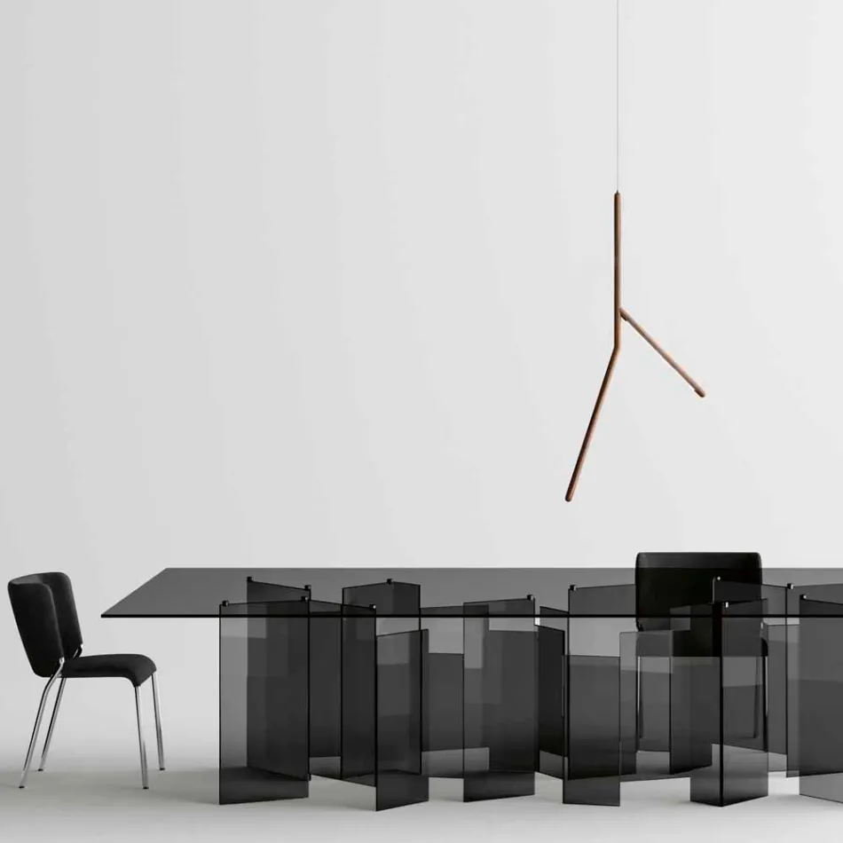 Llambë pezullimi në dru të ngurtë në përfundime të ndryshme Prodhuar në Itali - Orlov Viadurini