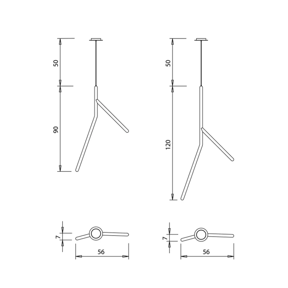Llambë pezullimi në dru të ngurtë në përfundime të ndryshme Prodhuar në Itali - Orlov Viadurini