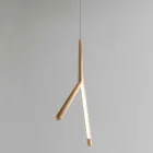 Llambë pezullimi në dru të ngurtë në përfundime të ndryshme Prodhuar në Itali - Orlov Viadurini