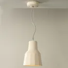 Llambë pezullimi në Toskan Majolica e punuar me dorë në Itali - Toscot Rossi Viadurini