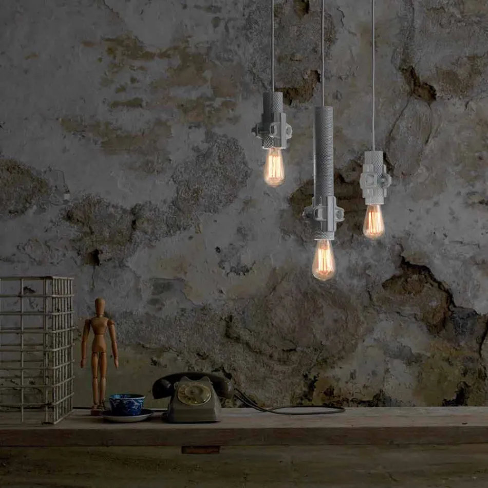 Llambë Pezullimi në Madhësi të Bardhë, Antracite ose Ari 2 - Meccasmo Viadurini